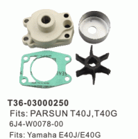 2 STROKE - WATER PUMP KITS - PARSUN T40J, T40G - 6J4-W0078-00 - YAMAHA E40J, E40G - T36-03000250  - Parsun